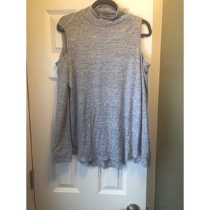 ladies cold shoulder top